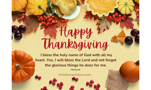 Happy Thanksgiving! 2023